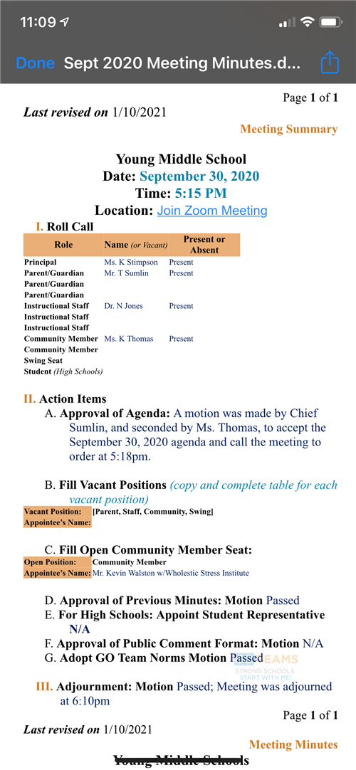 Sept 2020 Minutes pg1 